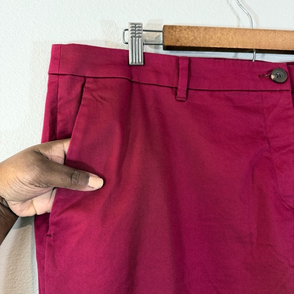 Wildfang Essential Trouser Pants Size 20W Mulberry Holiday 2024 Collection - Picture 4 of 12